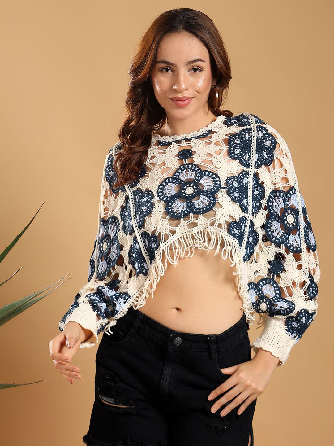 Kotty Embellished Cotton Top