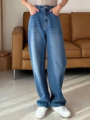 Kotty Women Straight Fit High-Rise Stretchable Jeans