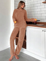 Kotty Round Neck Long Sleeves T-shirt With Pyjamas