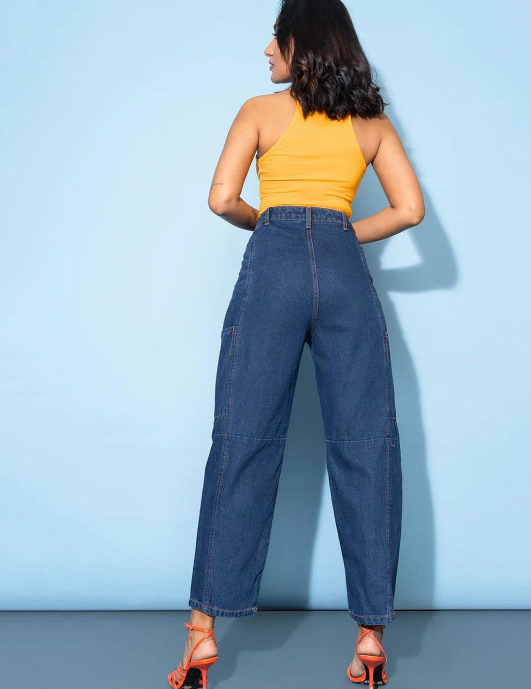 Kotty Women Jean Slim Fit High-Rise Light Fade Stretchable Jeans