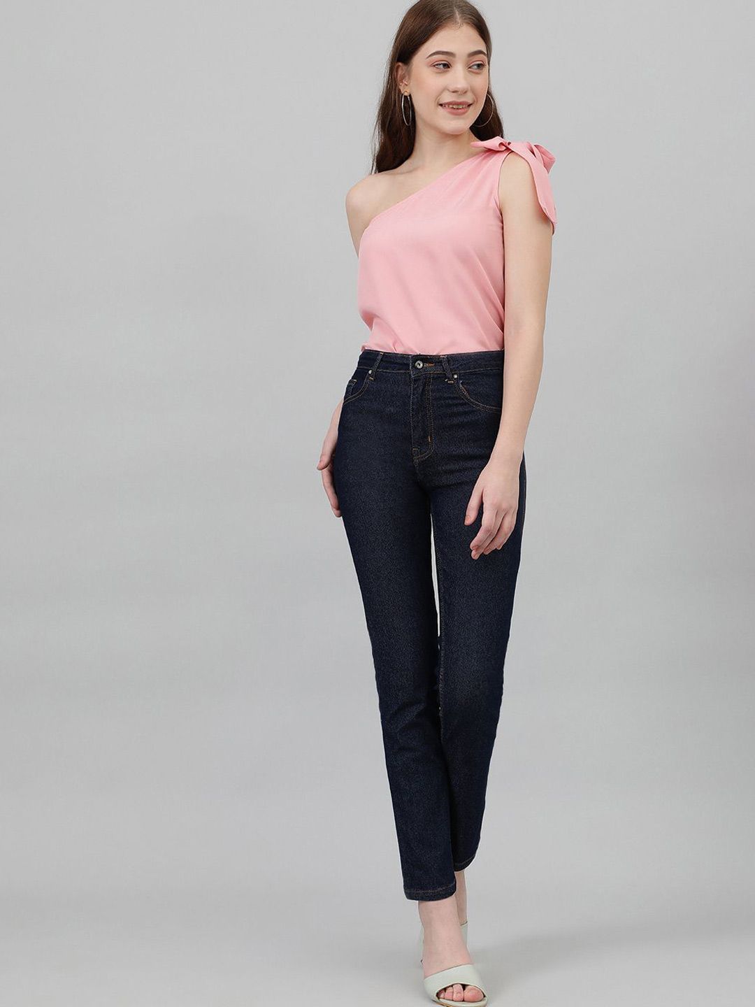 Kotty Women One Shoulder Crepe Top