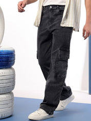 Kotty Men Comfort Regular Fit Mid-Rise Stretchable Jeans