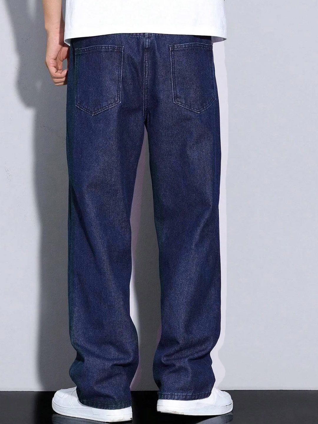 Kotty Men Relaxed Fit Mid-Rise Stretchable Jeans