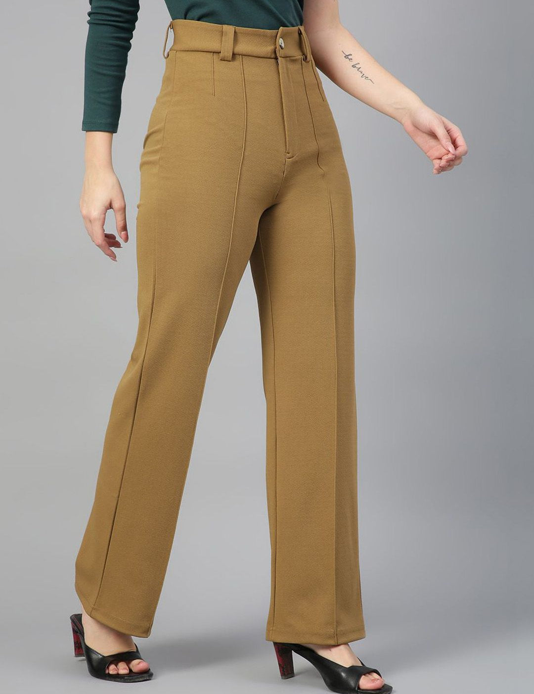 Kotty Scoop Neck Long Sleeves Thermal T-shirt With Trousers