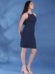 Kotty Solid Bodycon Mini Dress