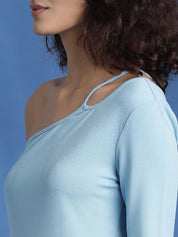Kotty Women Solid One Shoulder Top