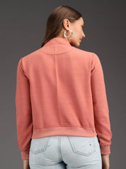 Kotty Women Round Neck Dry Fit Pullover Sweatshirt