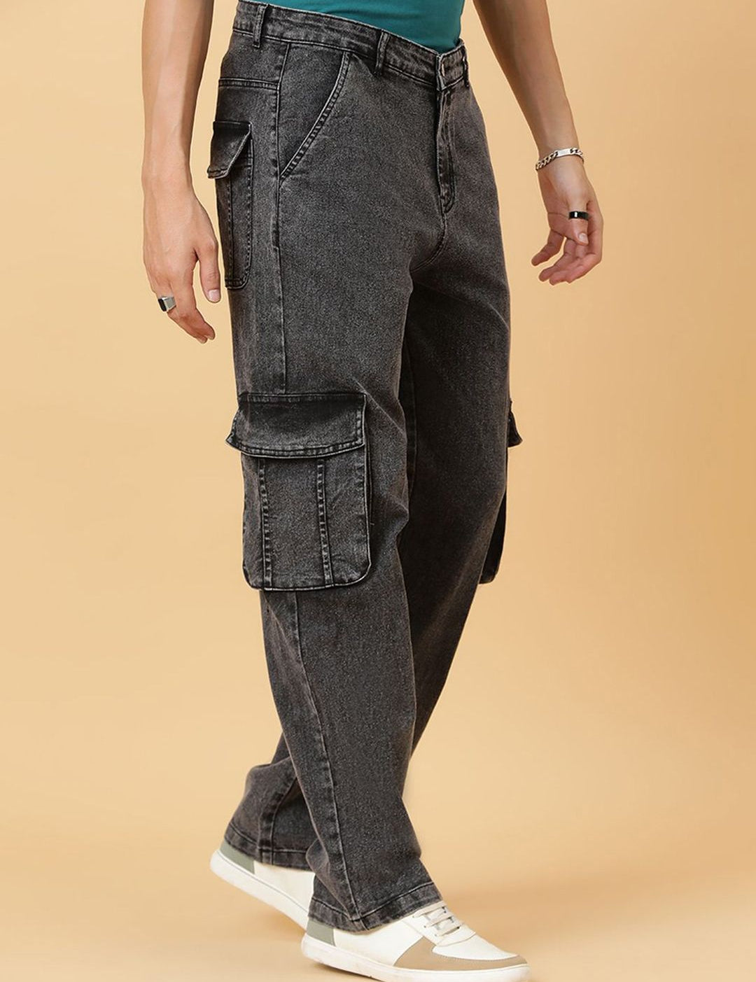 Kotty Men Heavy Fade Stretchable Jeans