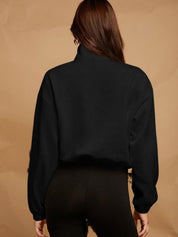 Kotty Women Turtle Neck Pullover Sweatshirt