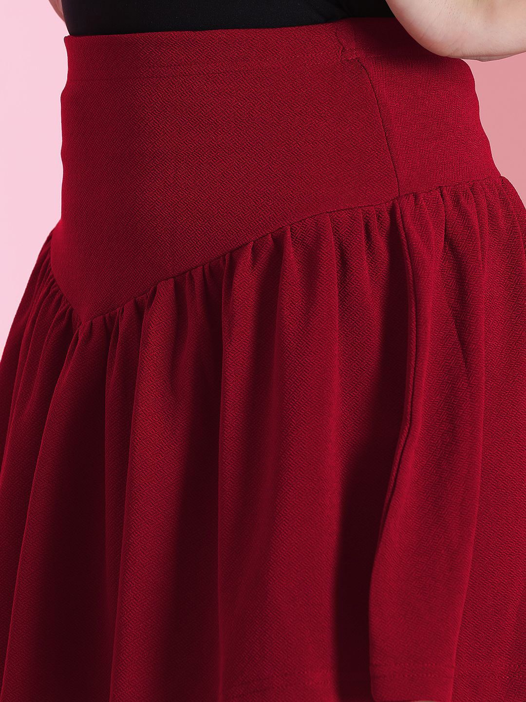 Kotty Flared Above Knee Skirt