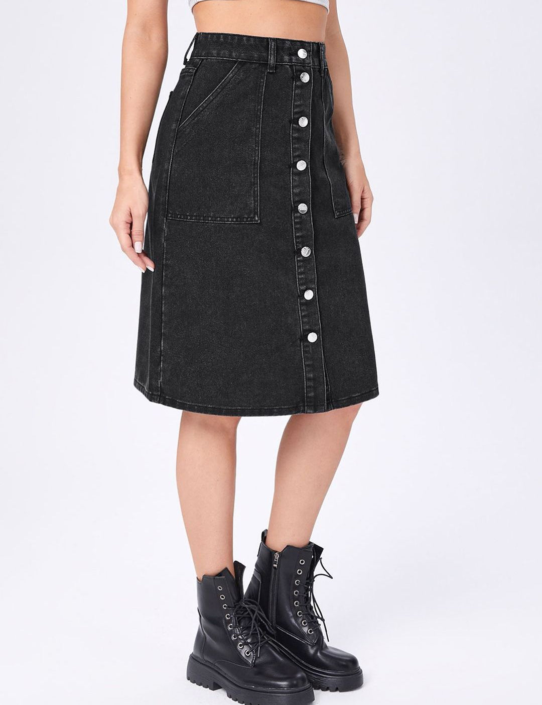 Kotty A-Line Knee Length Skirt