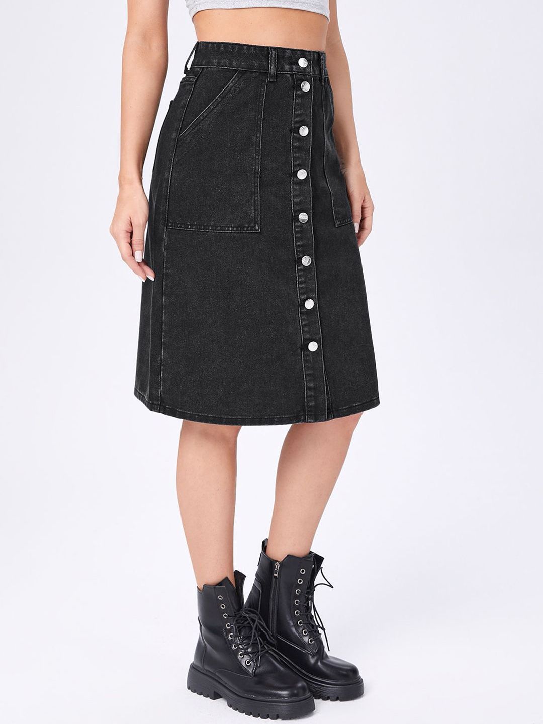 Kotty A-Line Knee Length Skirt