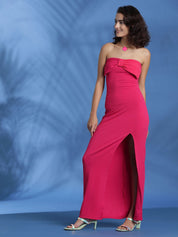 Kotty Strapless Bandeau Maxi Dress