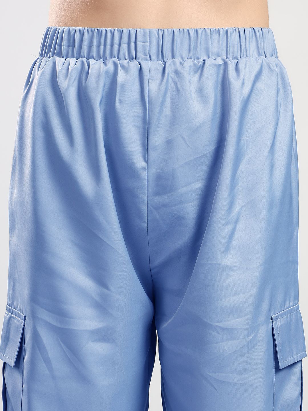 Kotty Women High-Rise Jogger Fit Cargos Trousers