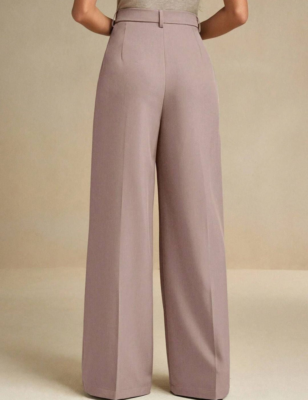 Kotty Women Relaxed Fit High-Rise Formal Trousers