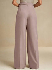 Kotty Women Relaxed Fit High-Rise Formal Trousers