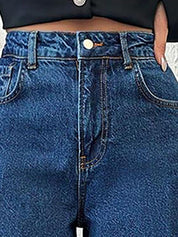 Kotty Women Straight Fit High-Rise Stretchable Jeans