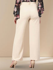 Kotty Women Straight Fit High-Rise Parallel Trouser