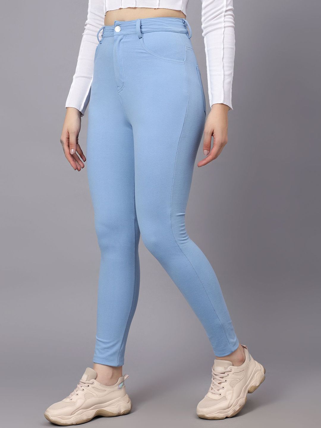 Kotty Women Jean Skinny Fit High-Rise Stretchable Jeans