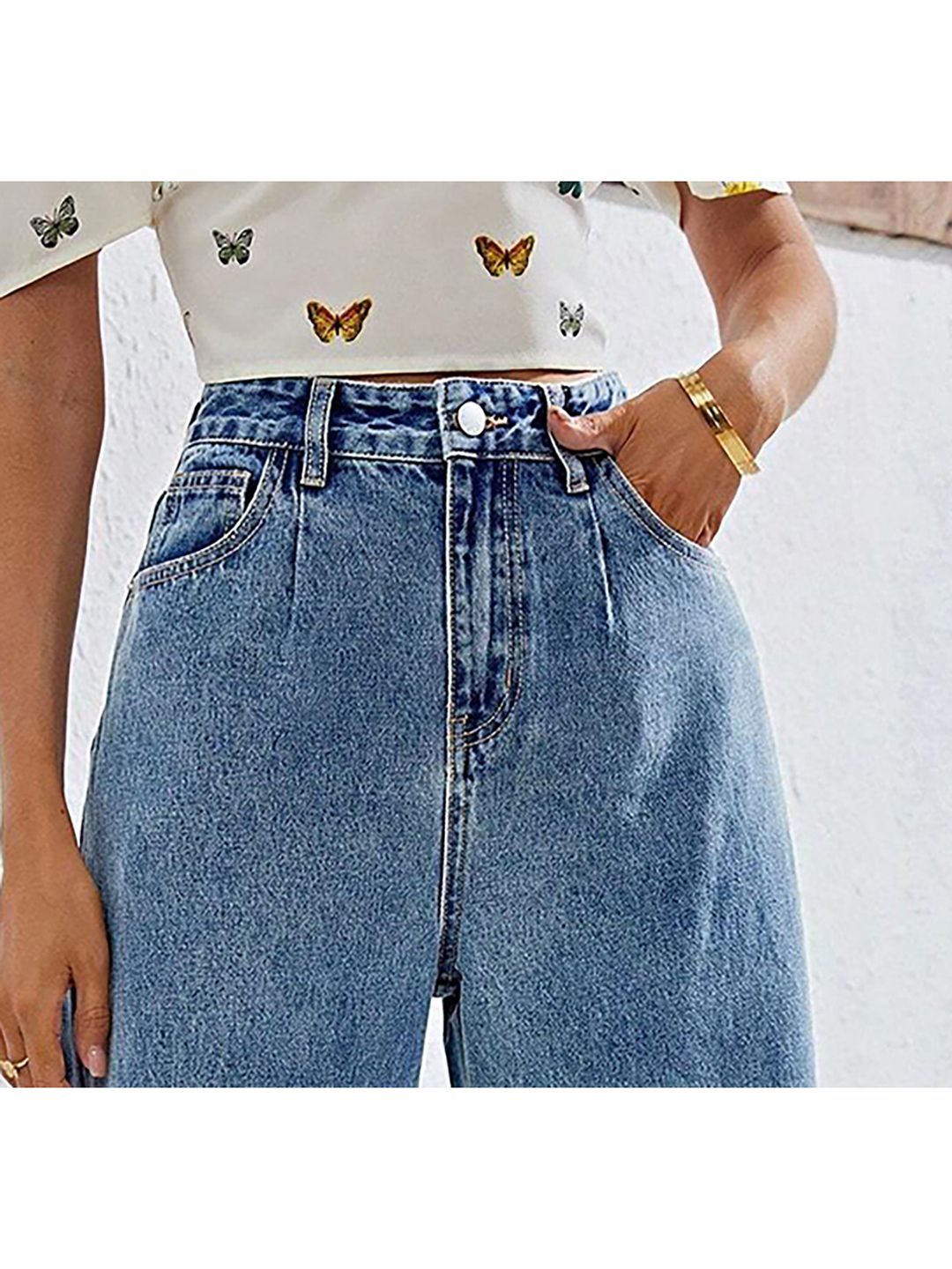 Kotty Women Flared High-Rise Stretchable Jeans