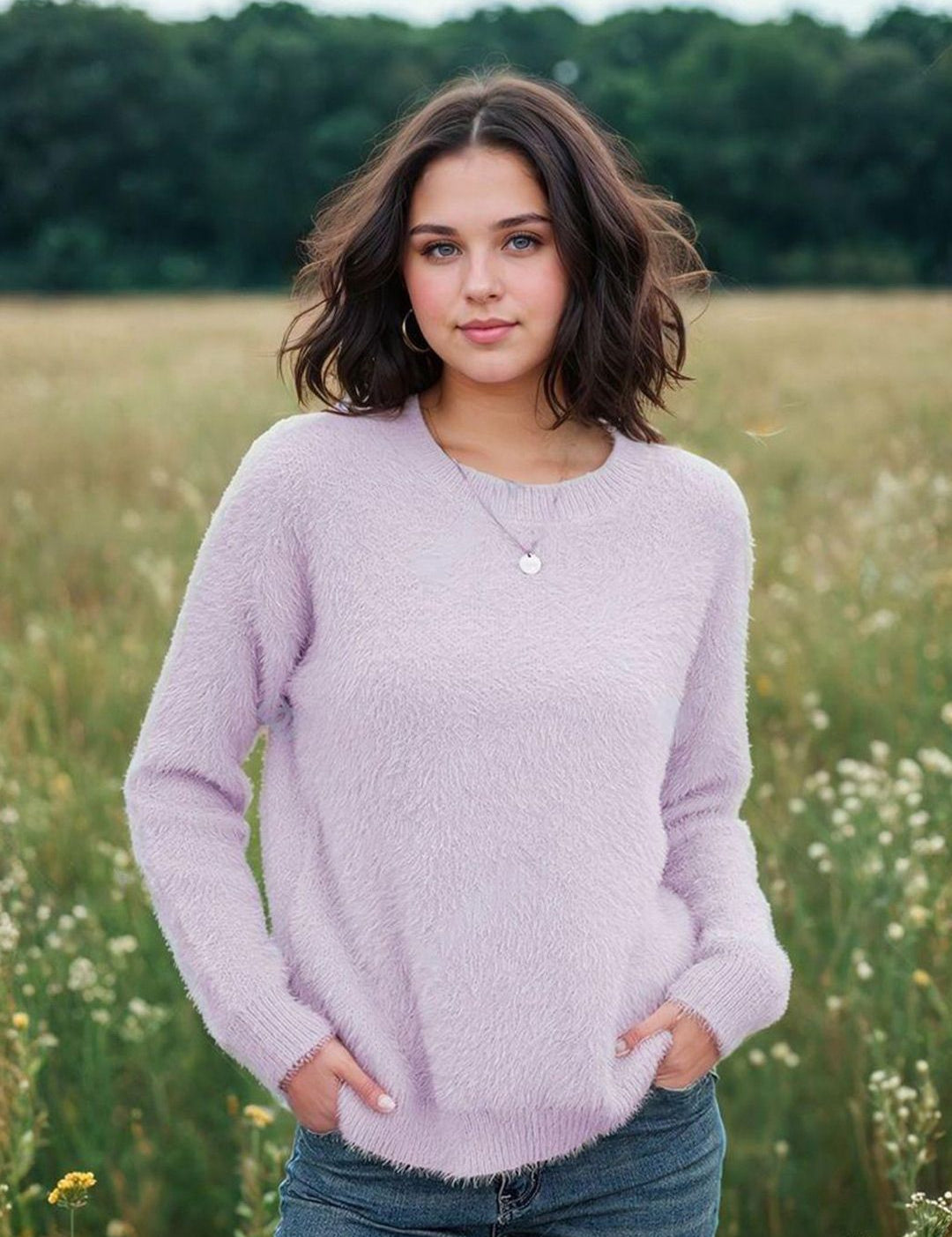 Kotty Women Cotton Solid Pullover