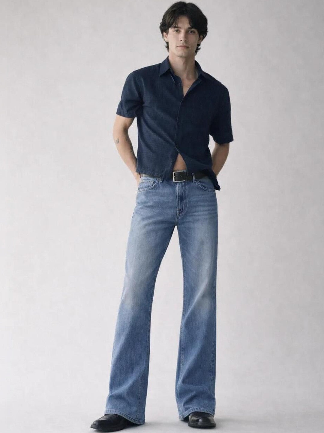 Kotty Men Regular Fit Low-Rise Stretchable Jeans