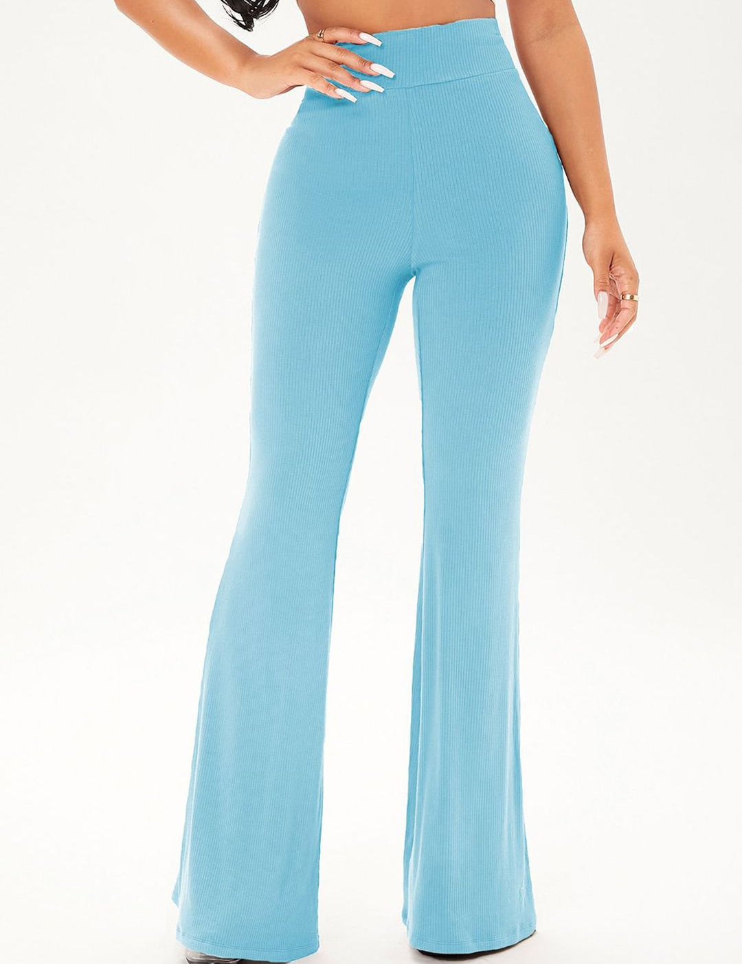 Kotty Women High-Rise Cotton Parallel Trousers