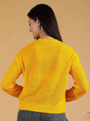 Kotty Women Colourblocked Pullover Cotton Sweaters