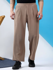 Kotty Men Low-Rise Pleated Trousers