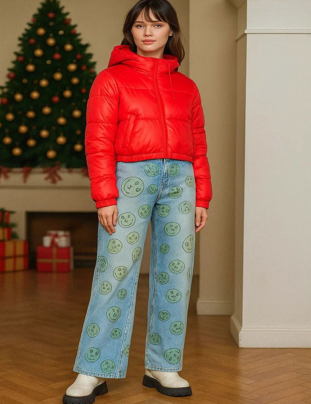 Kotty Hooded Lightweight Crop Puffer Jacket 