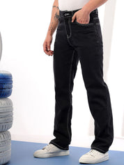 Kotty Men Comfort Regular Fit Mid-Rise Stretchable Jeans
