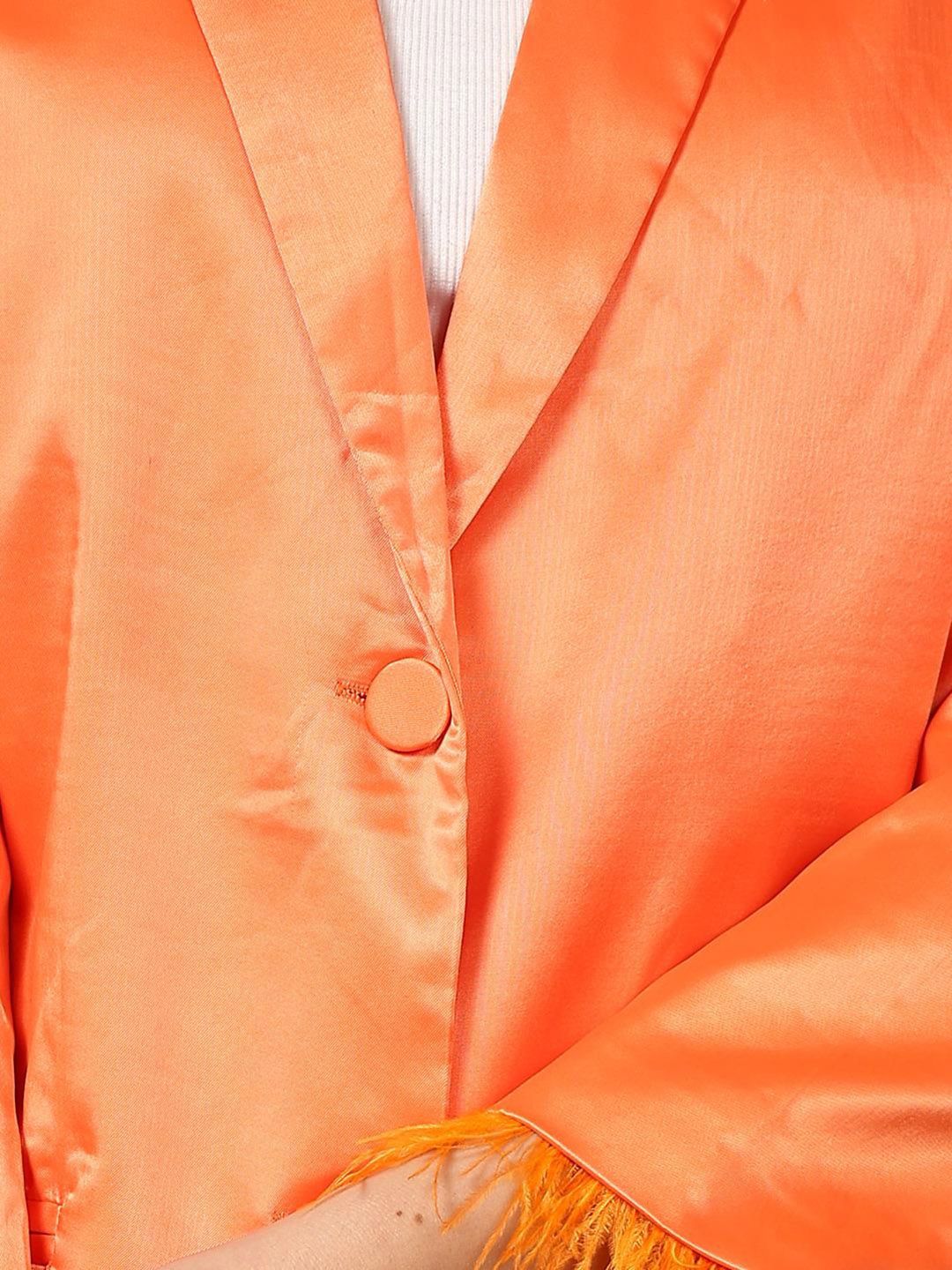 Kotty Notched Lapel Single Breasted Blazer