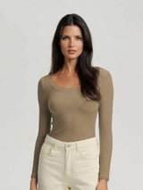 Kotty Women Solid High Neck Top