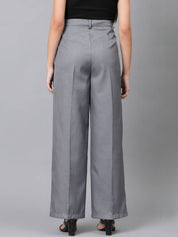 Kotty Women Relaxed Straight Leg High-Rise Trousers
