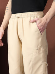 Kotty Men Relaxed Easy Wash Cargos Trousers