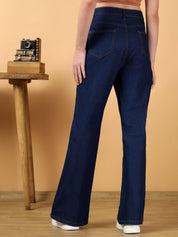 Kotty Women Jean Bootcut High-Rise Stretchable Jeans