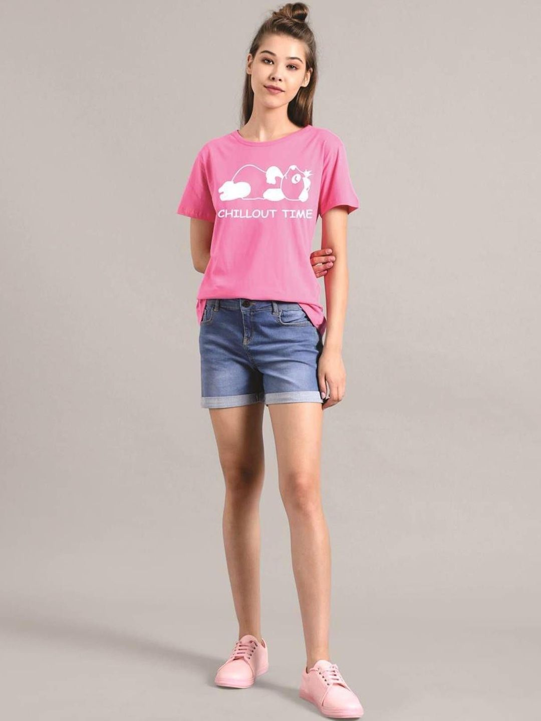 Kotty Women Typography Printed T-shirt