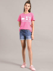 Kotty Women Typography Printed T-shirt