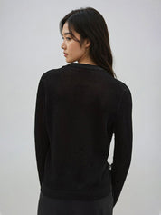 Kotty Women Self Design Cardigan