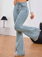 Kotty Women Bootilicious Bootcut High-Rise Cotton Jeans