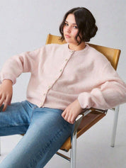 Kotty Women Ribbed hem Cardigan