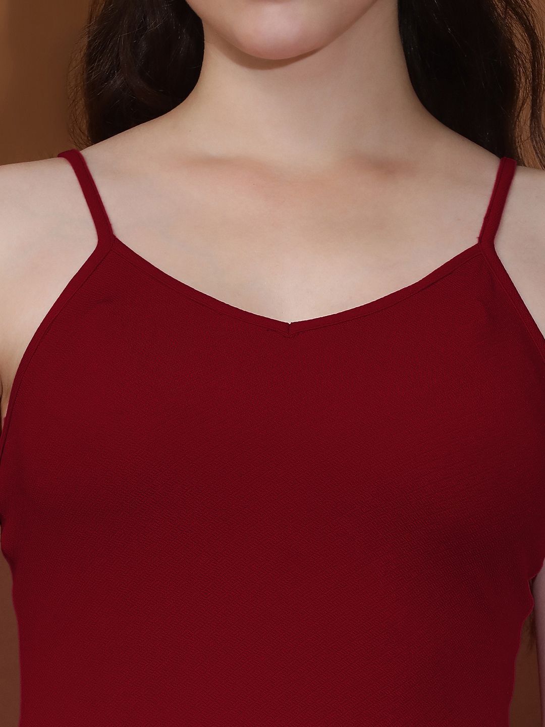 Kotty Shoulder Straps Bodycon Midi Dress