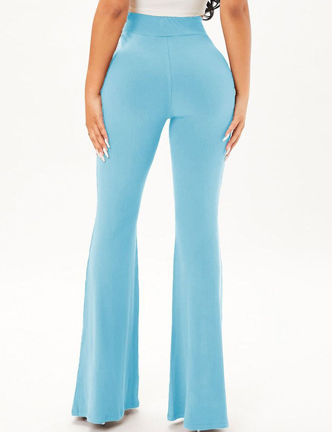 Kotty Women High-Rise Cotton Parallel Trousers