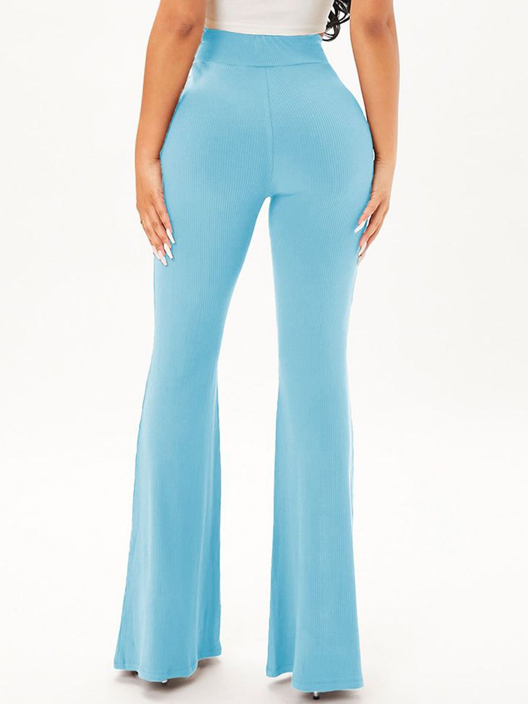 Kotty Women High-Rise Cotton Parallel Trousers