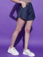 Kotty Women High-Rise Denim Shorts
