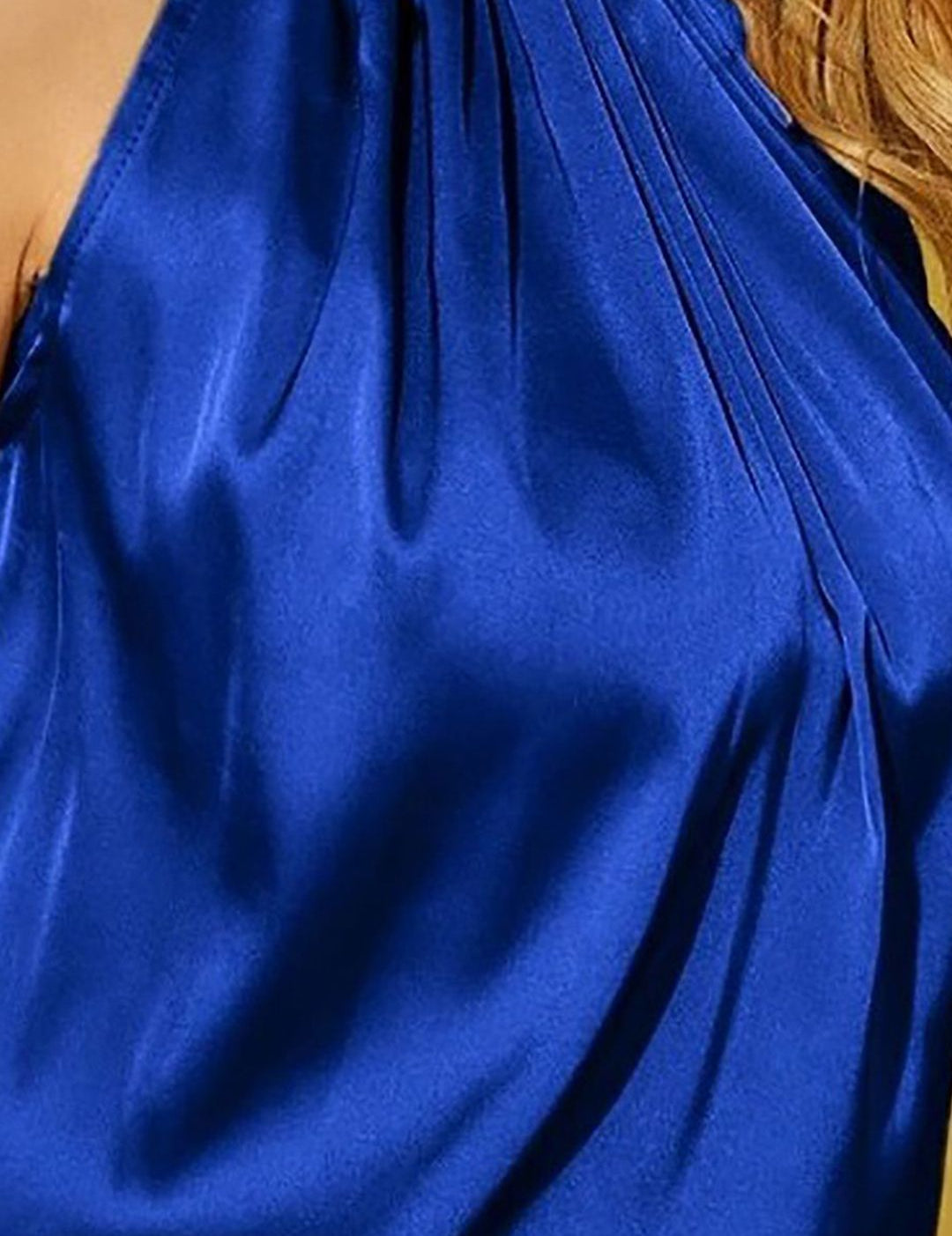 Kotty Women Halter Neck Satin Top