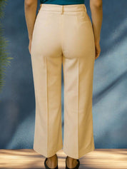 Kotty Women High-Rise Easy Wash Pleated Trousers