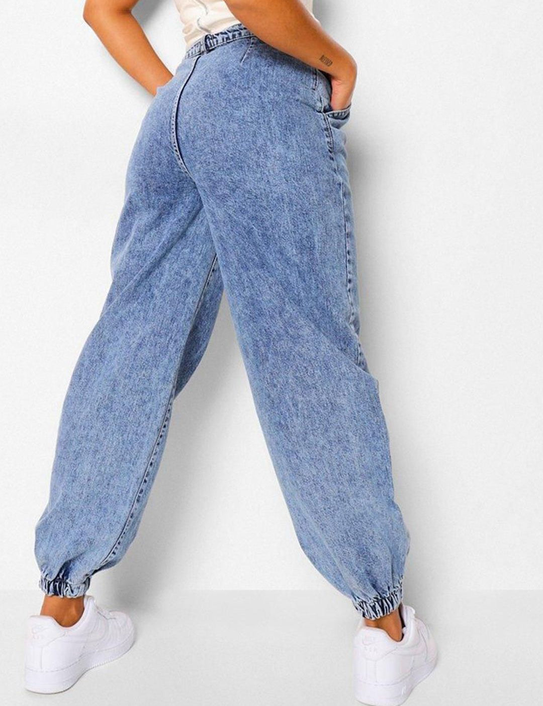 Kotty Women Jean Jogger High-Rise Stretchable Jeans