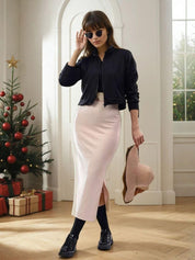 Kotty Women High Neck Long Sleeves Sweatshirt