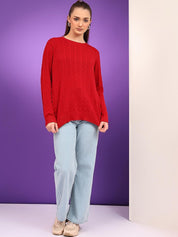 Kotty Women Cable Knit Pullover